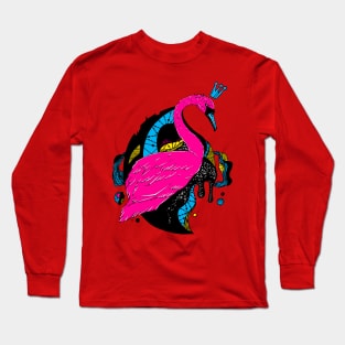 CMYK Swan Queen Long Sleeve T-Shirt